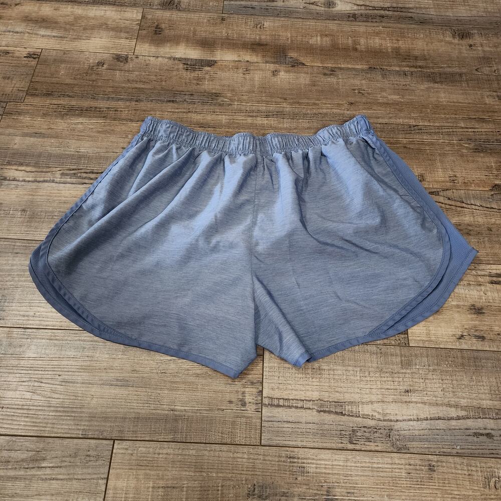 Nike Dri Fit  bluish gray women's athletic lined shorts size XL - Picture 3 of 6